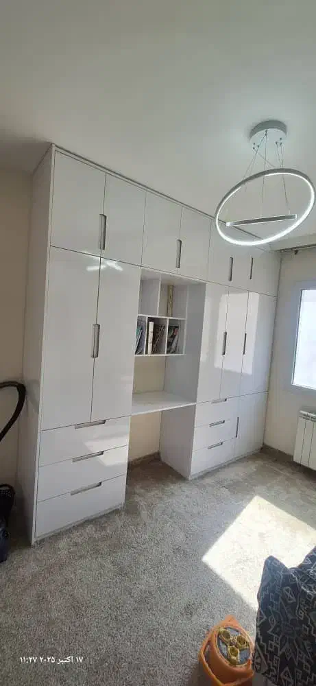 اجرای دکور داخلی، کابینت و کمد قفسهبندی|کتابخانه، شلف، قفسههای دیواری|تهران, شهرک چیتگر|دیوار