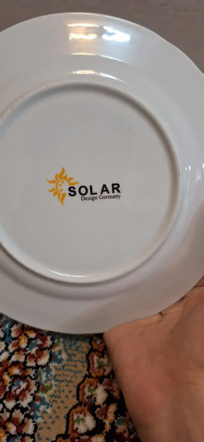 سرویس چینی ۶ نفره مارک سولار درحد نو|ظروف سرو و پذیرایی|قم, نوبهار|دیوار