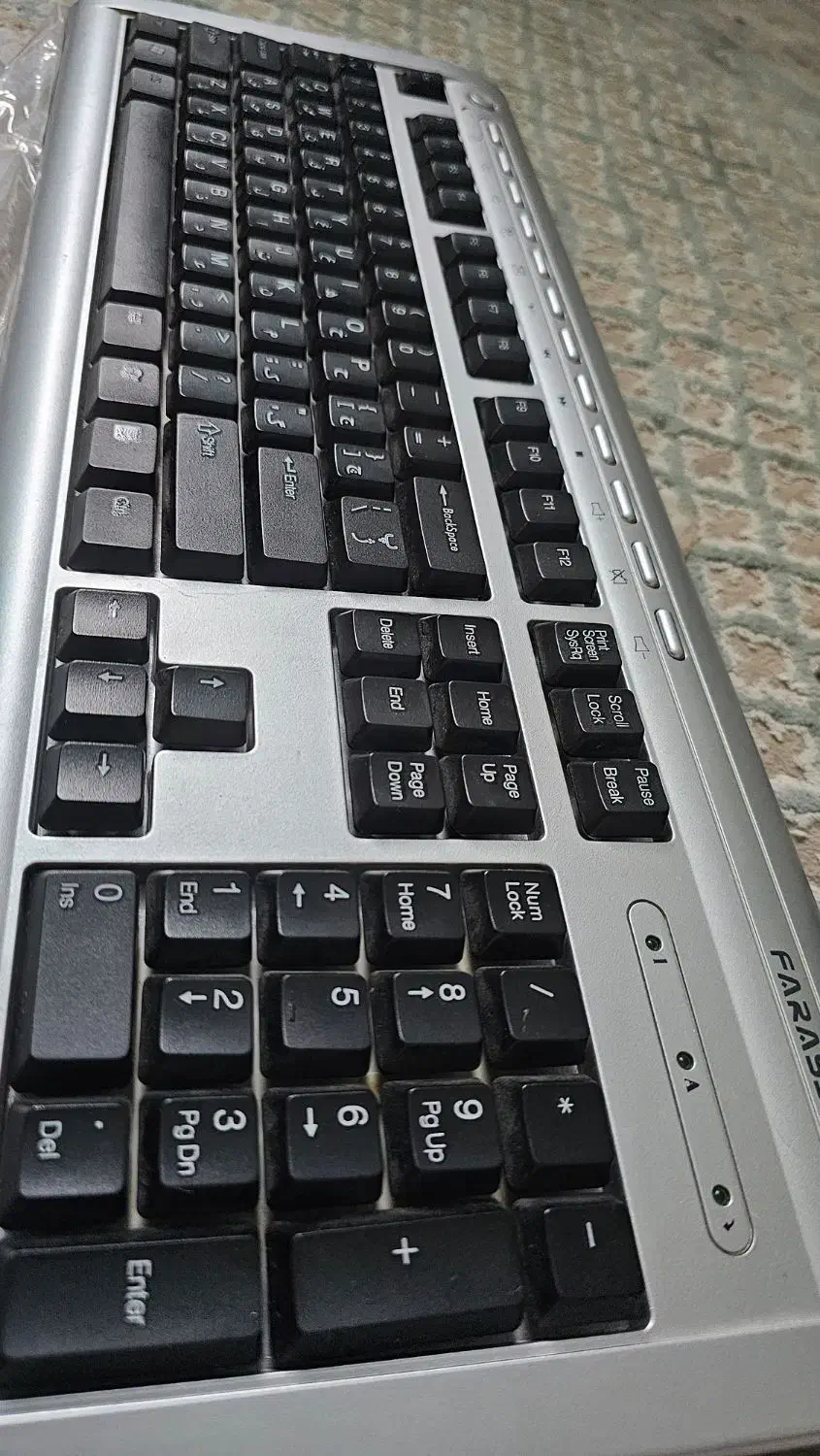 کیبورد سیمی فراسو مدل FCR2920|قطعات و لوازم جانبی رایانه|تهران, حر|دیوار