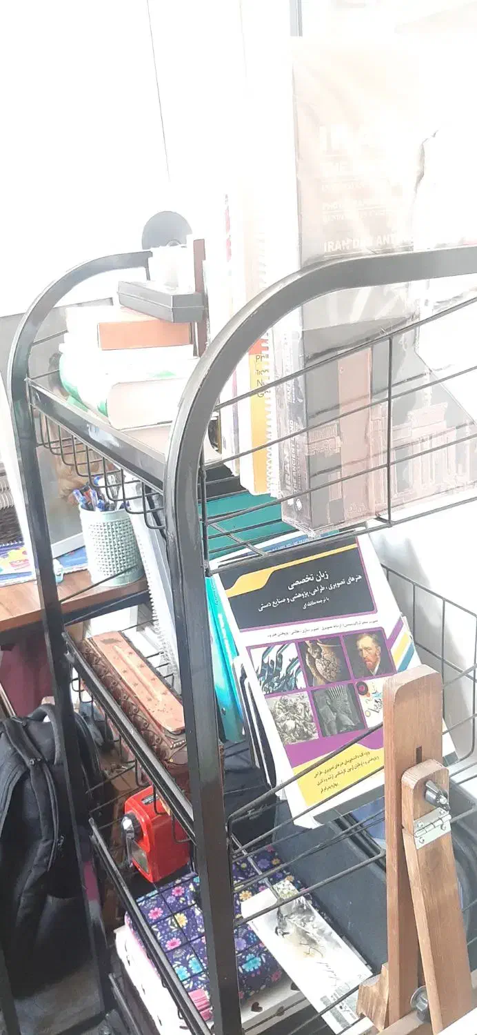 قفسه کتاب|کتابخانه، شلف، قفسههای دیواری|خمینیشهر, |دیوار