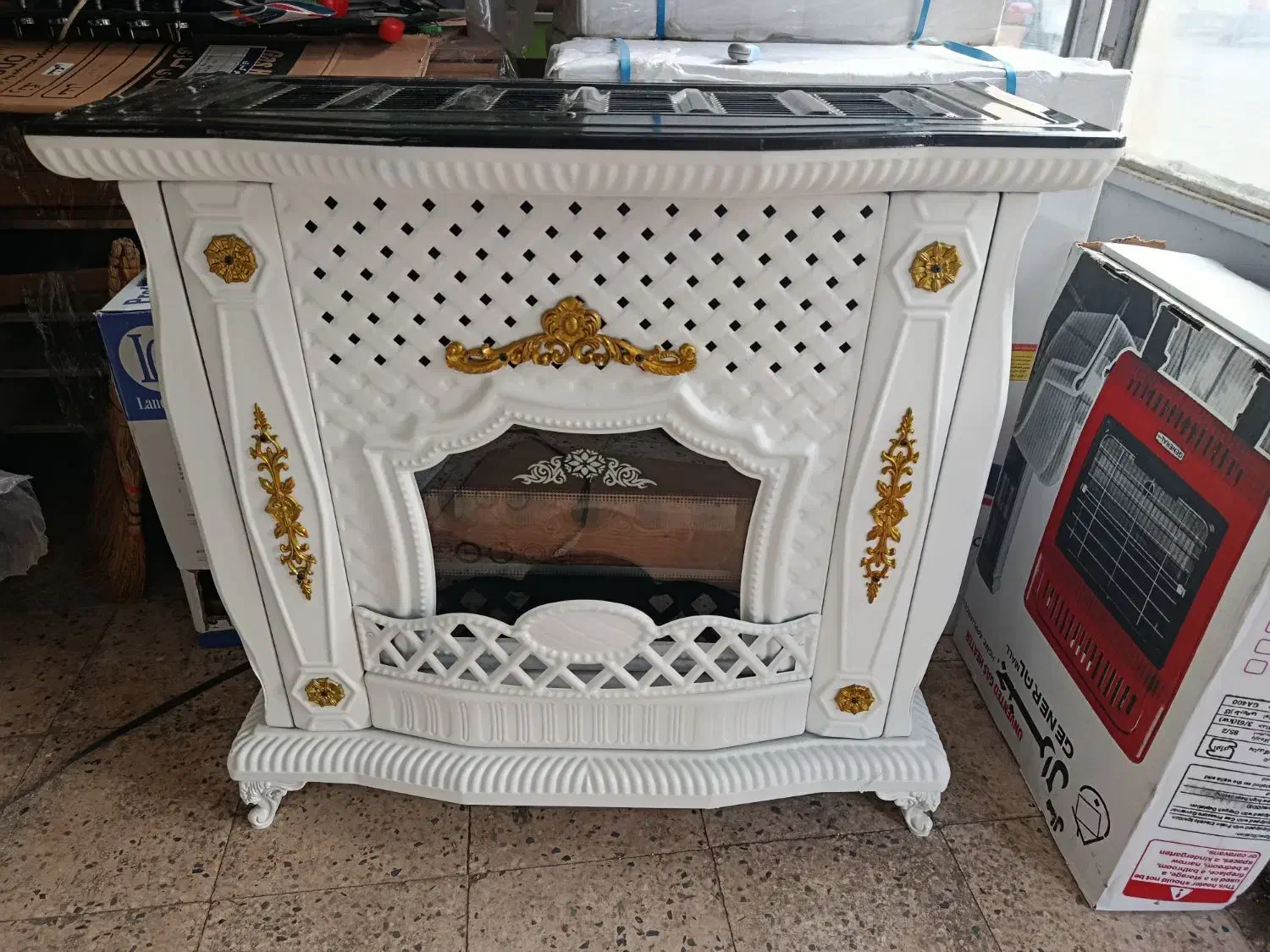 شومینه گازی بخاری پرو لایف|بخاری، هیتر، شومینه|رشت, رودباری|دیوار