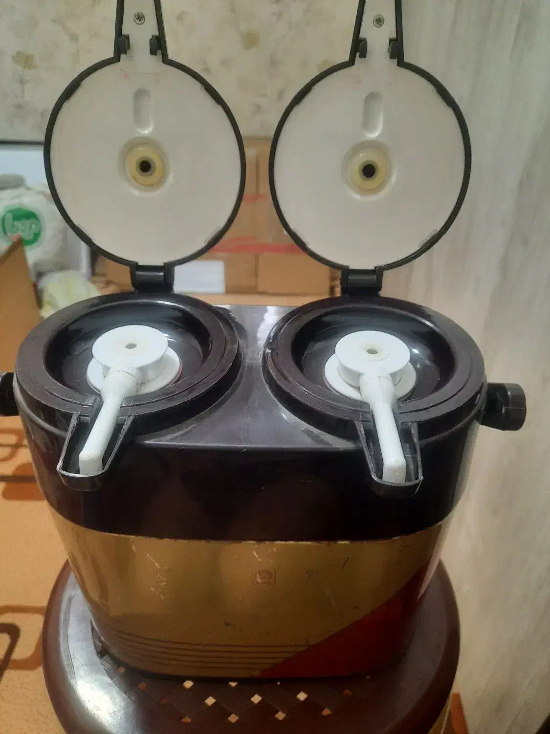 فلاسک چای دوقلو|قوری، کتری، قهوه‌ساز دستی|اسلام‌شهر, باغ فیض|دیوار