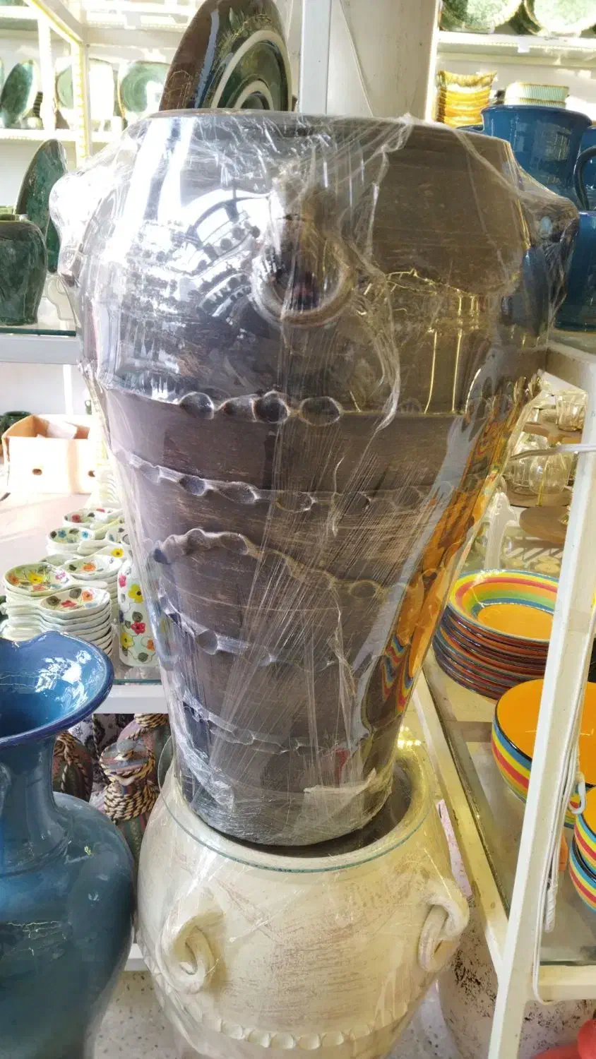 گلدان پتینه|صنایع دستی و سایر لوازم تزئینی|لالجین, |دیوار