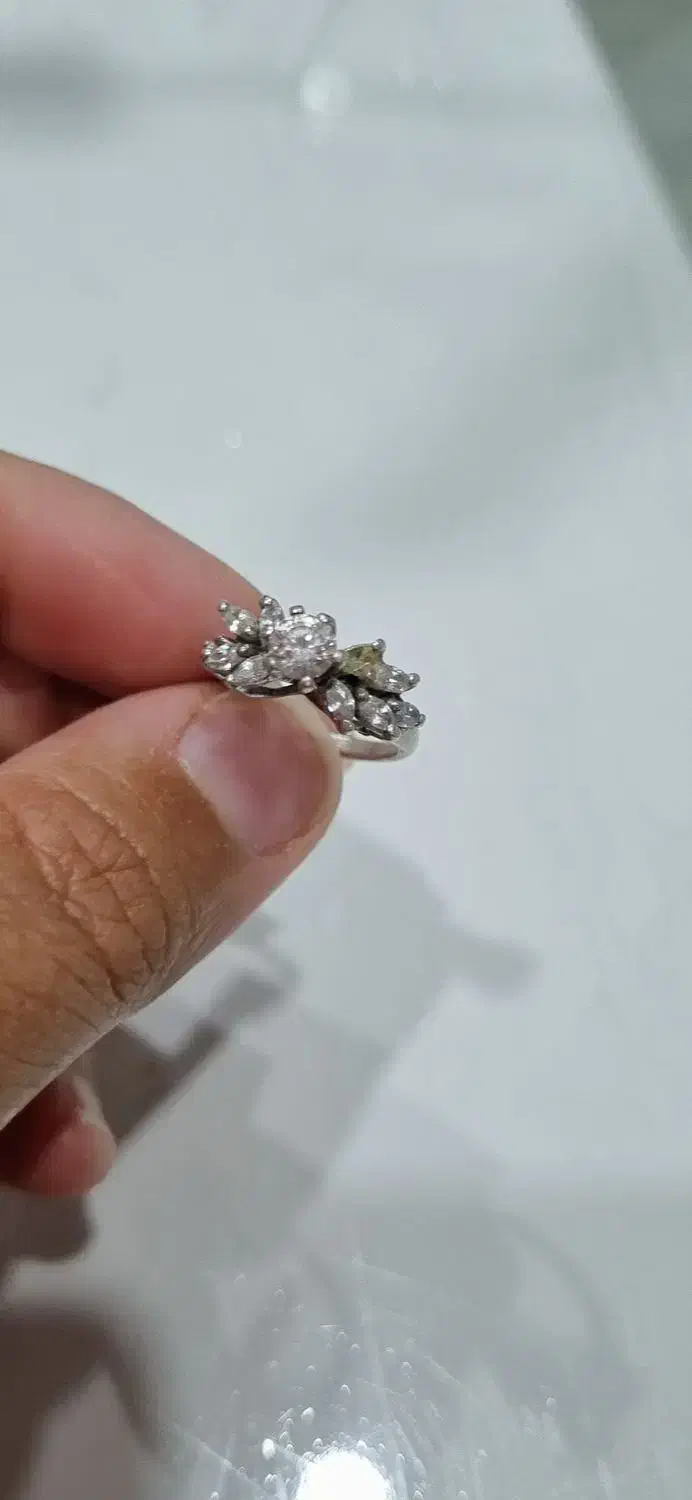 انگشتر نقره زنانه|جواهرات|کرمان, |دیوار