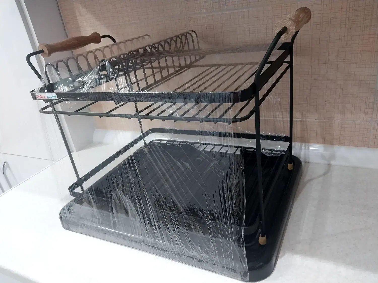 فروش جا ظرفی چدنی|آب‌چکان و نظم‌دهنده ظروف|فولادشهر, C8|دیوار