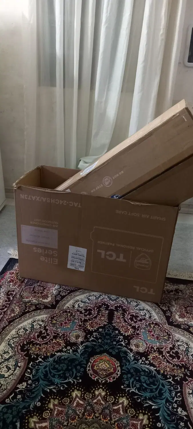 کارتن|کولر گازی و فن‌کوئل|تاکستان, |دیوار