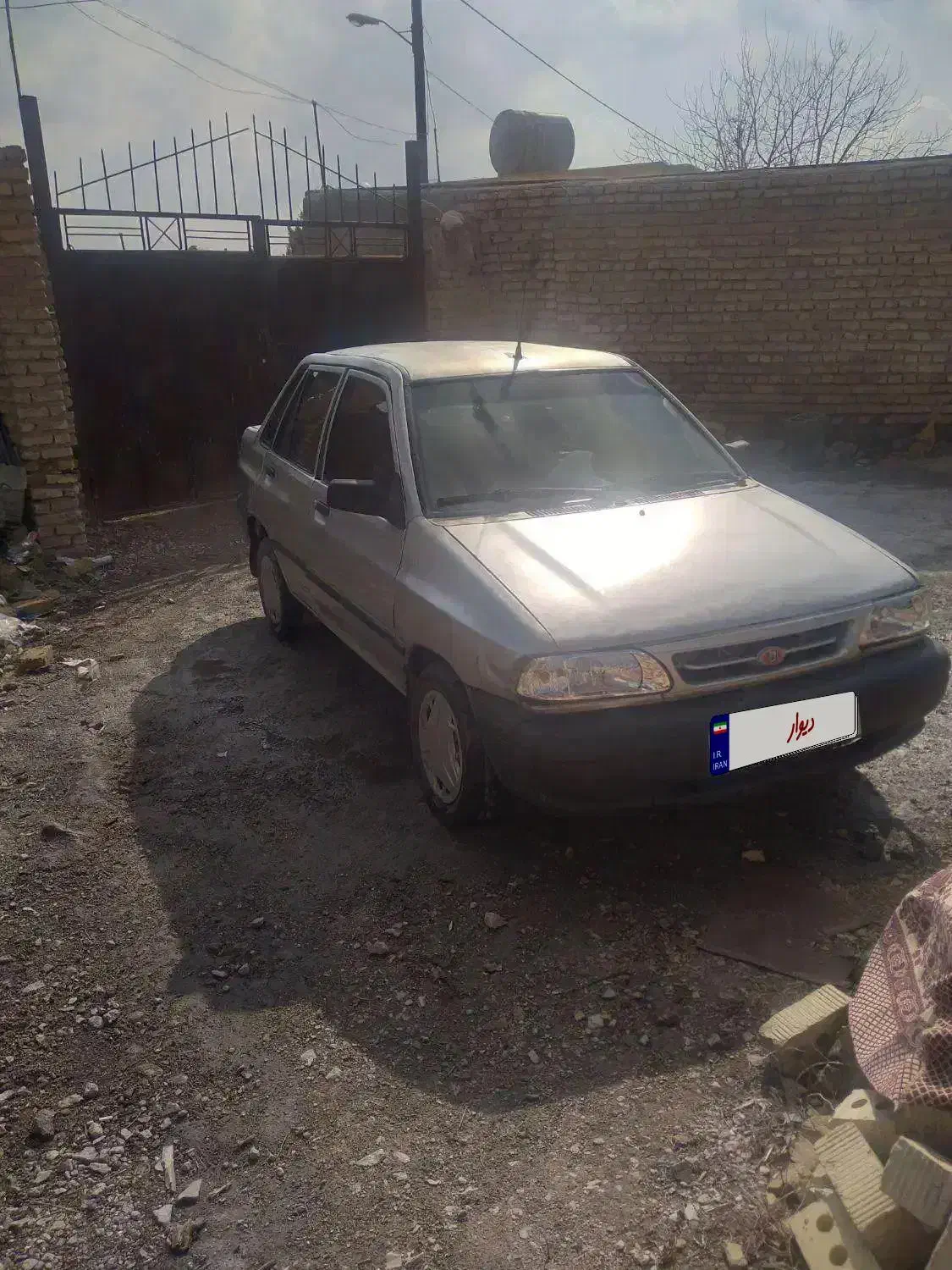 پراید نقره ای|خودرو سواری و وانت|مرودشت, دولت آباد|دیوار