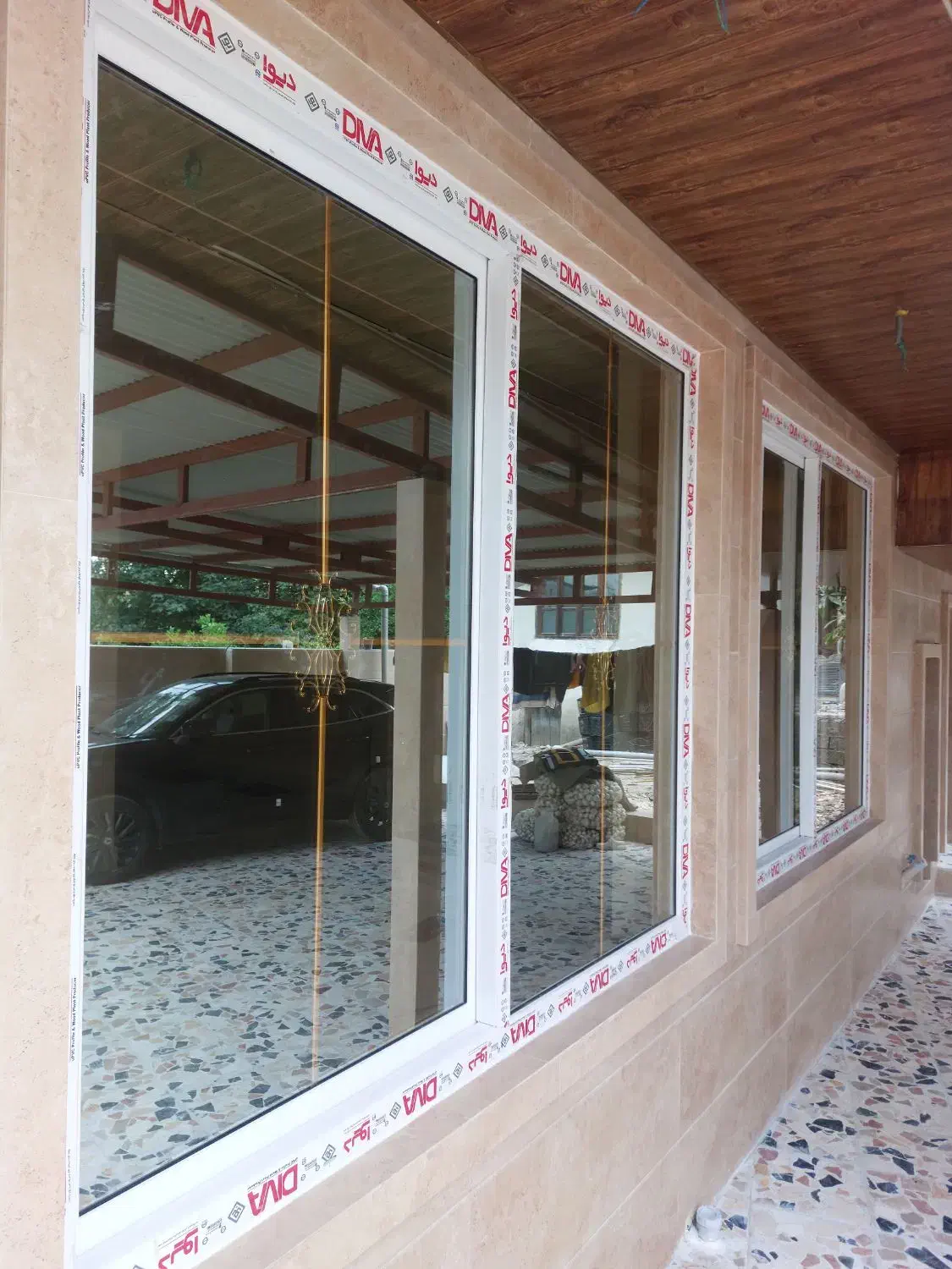 درب و پنجره دوجداره upvc|مصالح و تجهیزات ساختمان|بابل, |دیوار