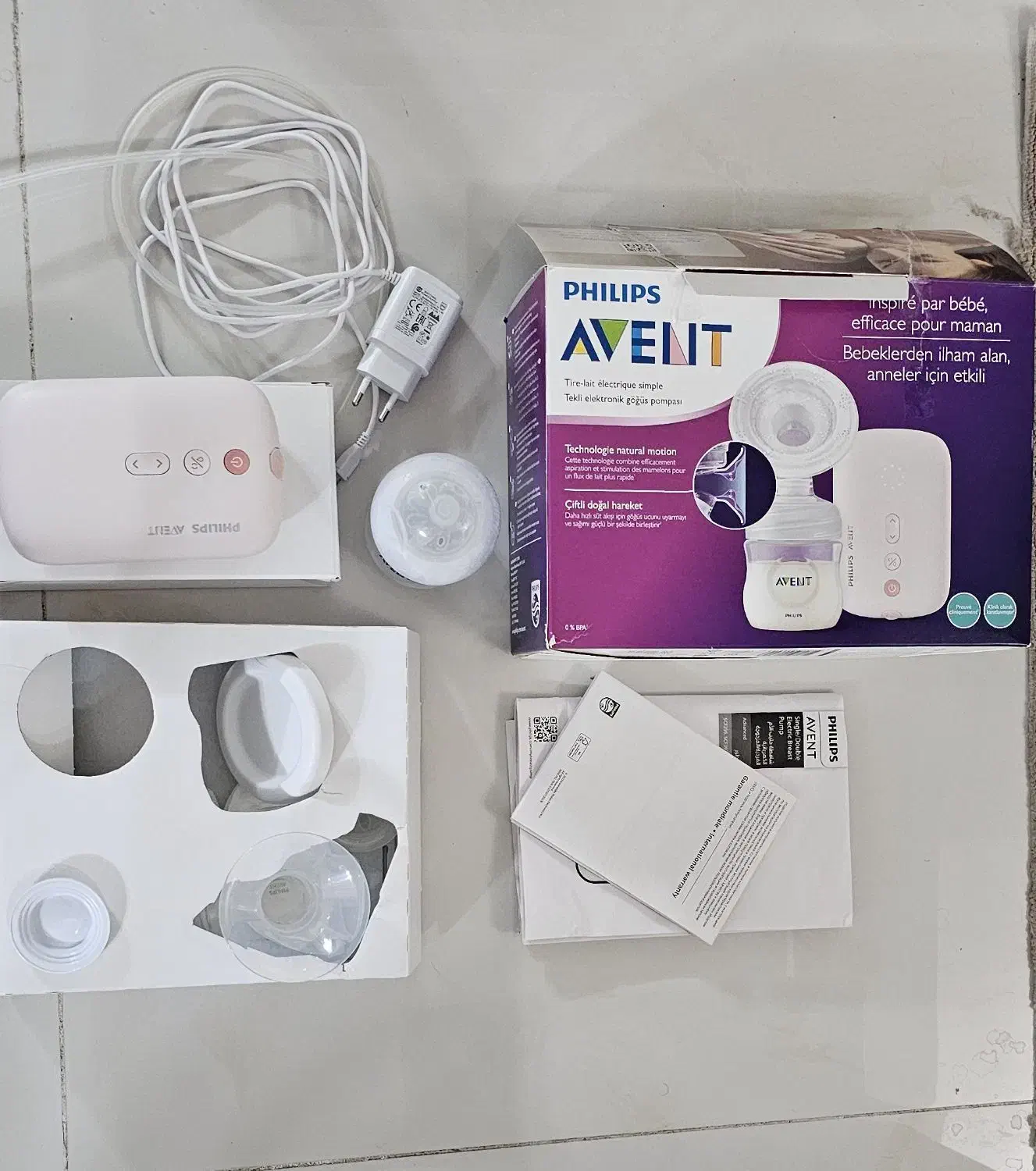 فروش شیردوش برقی فیلیپس اونت|اسباب و اثاث بچه|سمنان, |دیوار