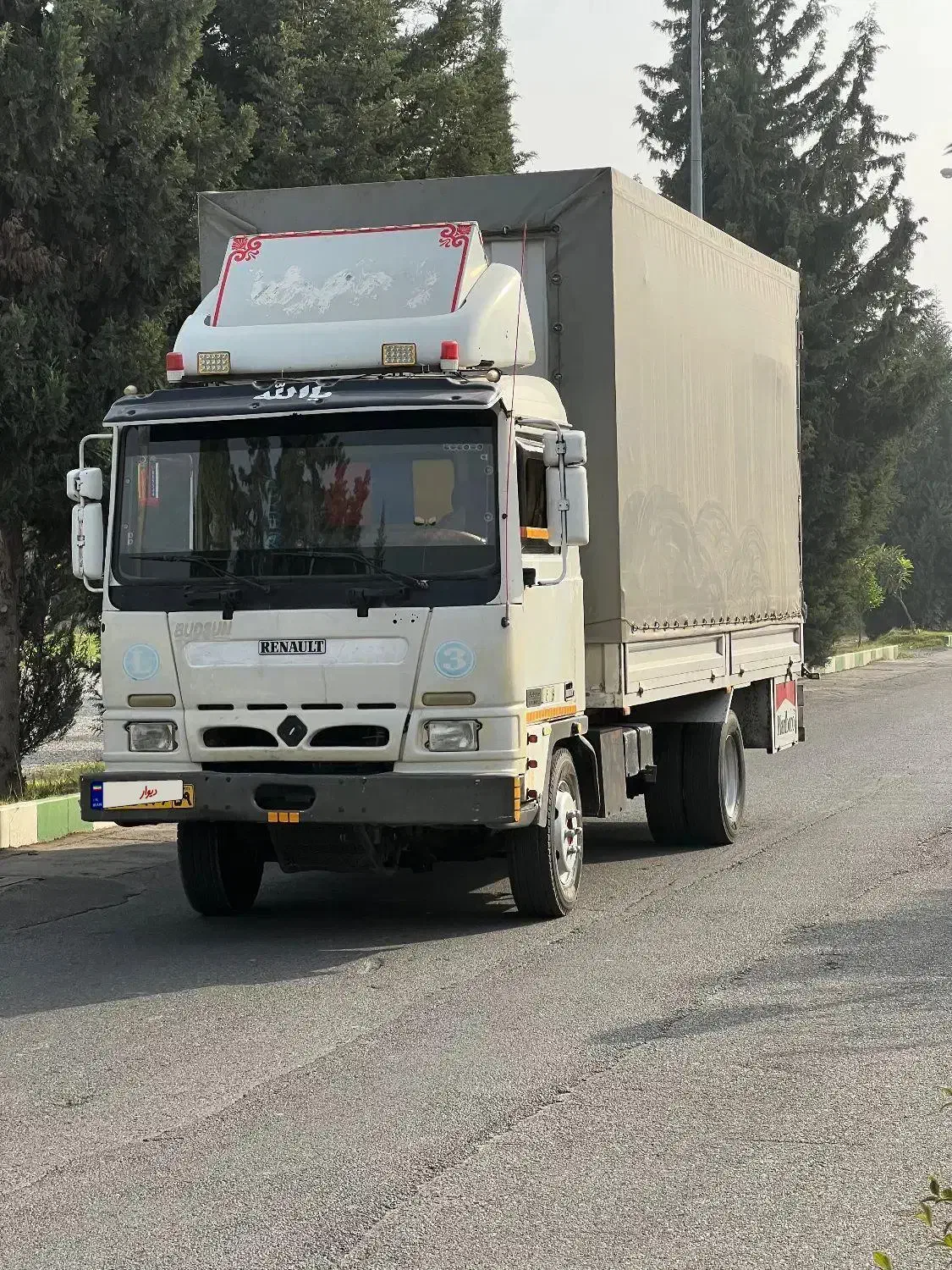 بادسان ۸ تن مسقف چادری مدل ۸۱ بیرنگ|خودرو سنگین|گرگان, |دیوار