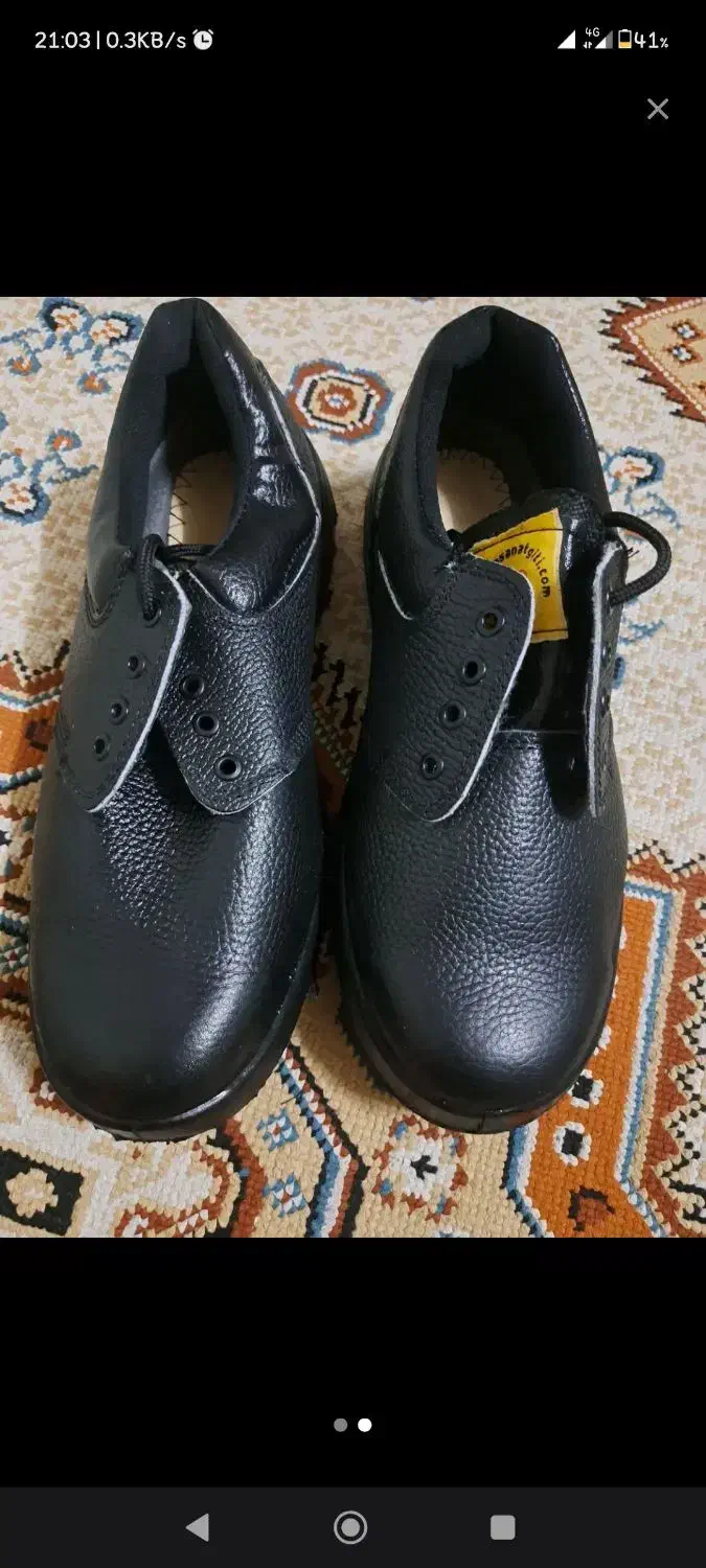 کفش ایمنی کار ، ضد ضربه|کیف، کفش، کمربند|بیرجند, |دیوار