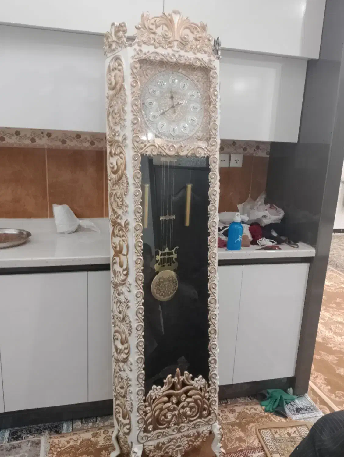 ساعت  وکابینت نو کابنیت قیمت یک ملیون نهصد|ساعت دیواری و تزئینی|مریوان, |دیوار