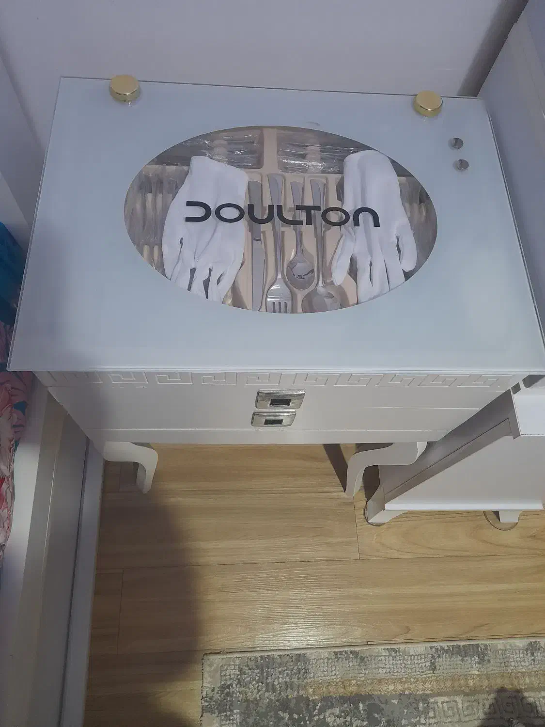 کنسول پایه دارمخصوص جاقاشق چنگال برنددالتون|بوفه، ویترین، کنسول|شاهرود, |دیوار