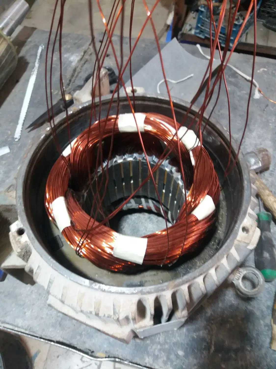 سیم پیچی حقیقت|ماشین‌آلات صنعتی|دلیجان, |دیوار