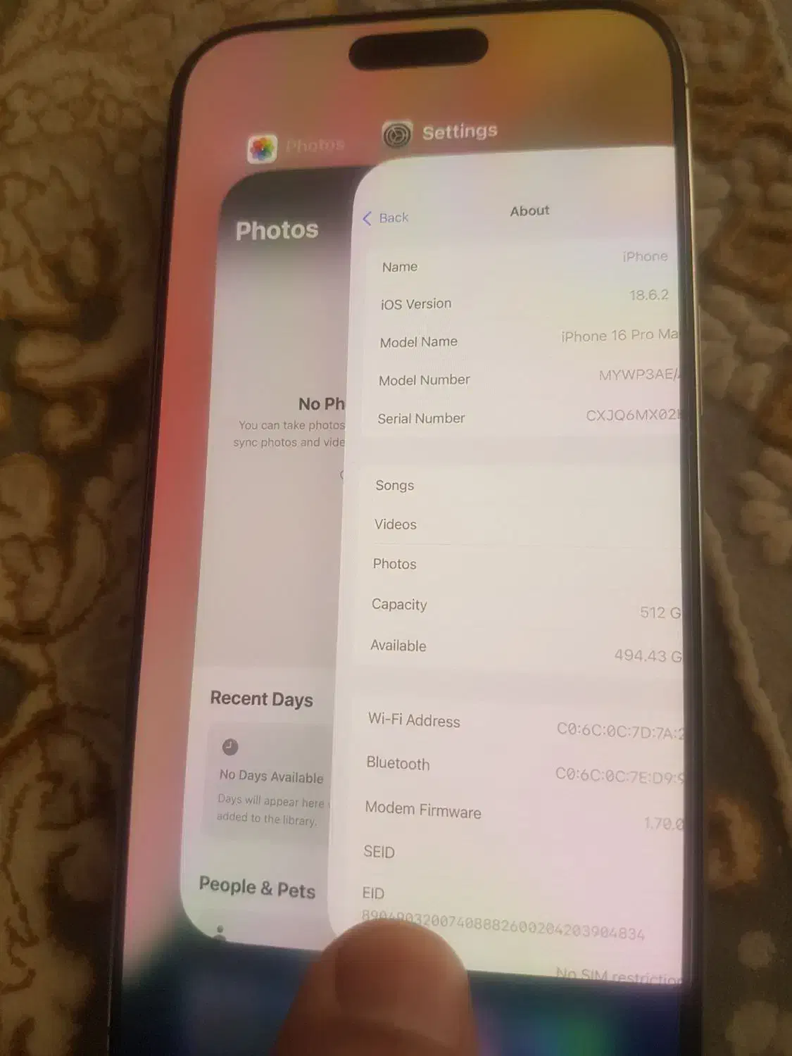 ۱۶پرومکس 16 Pro Max با حافظهٔ ۵۱۲ گیگابایت|موبایل|اصفهان, ملک‌شهر|دیوار