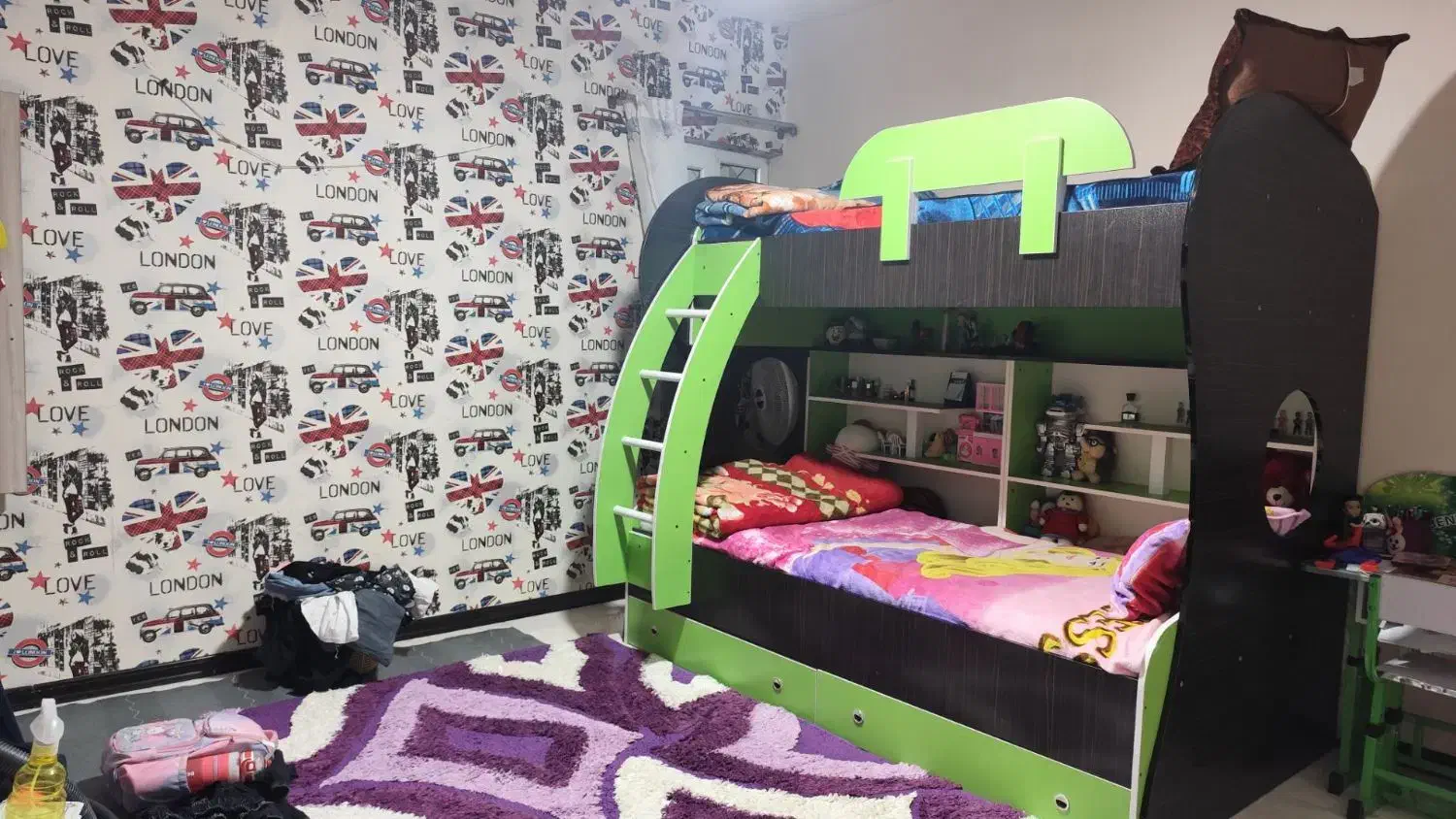 تختخواب دوطبقه 2در90|تخت و صندلی بچه|اهواز, ۲۰۰۰واحدی|دیوار