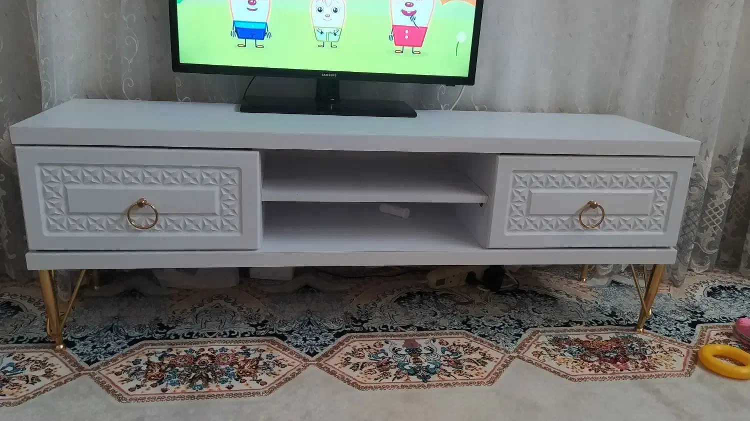 سرویس چوب سفید شیک|مبلمان خانگی و میز عسلی|قم, مهدیه|دیوار