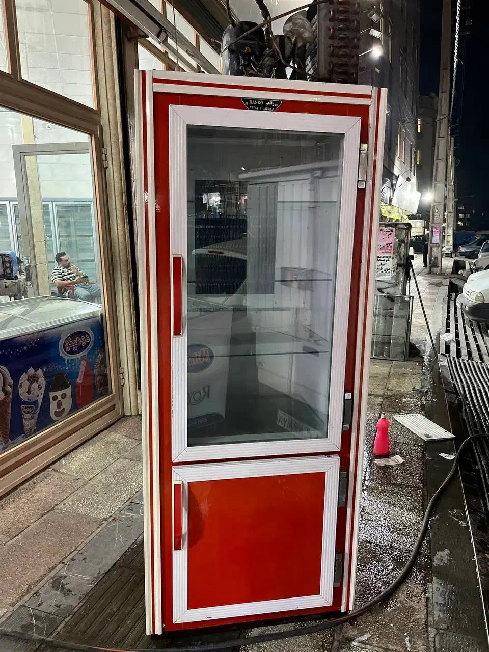 یخچال ایستاده عرض ۷۵ دو درب درحد نو موتور دانفوس|فروشگاه و مغازه|آفتاب, |دیوار