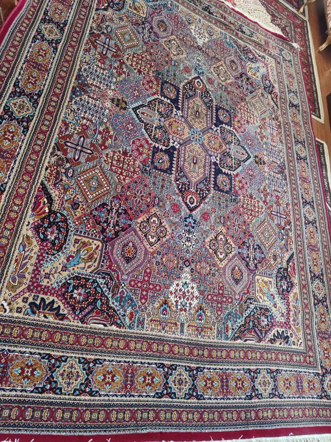 فرش ماشینی|فرش|میاندوآب, |دیوار