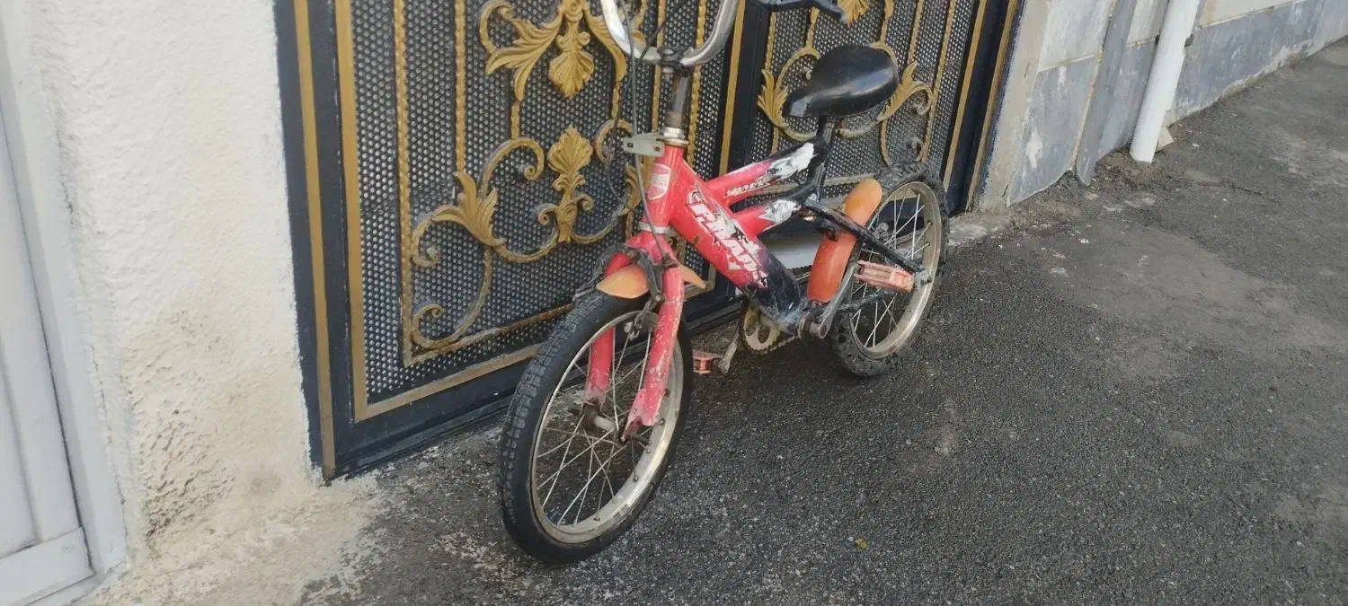 سه چرخه عروسکی ودوچرخه16|دوچرخه، اسکیت، اسکوتر|قدس, شهر‌قدس|دیوار