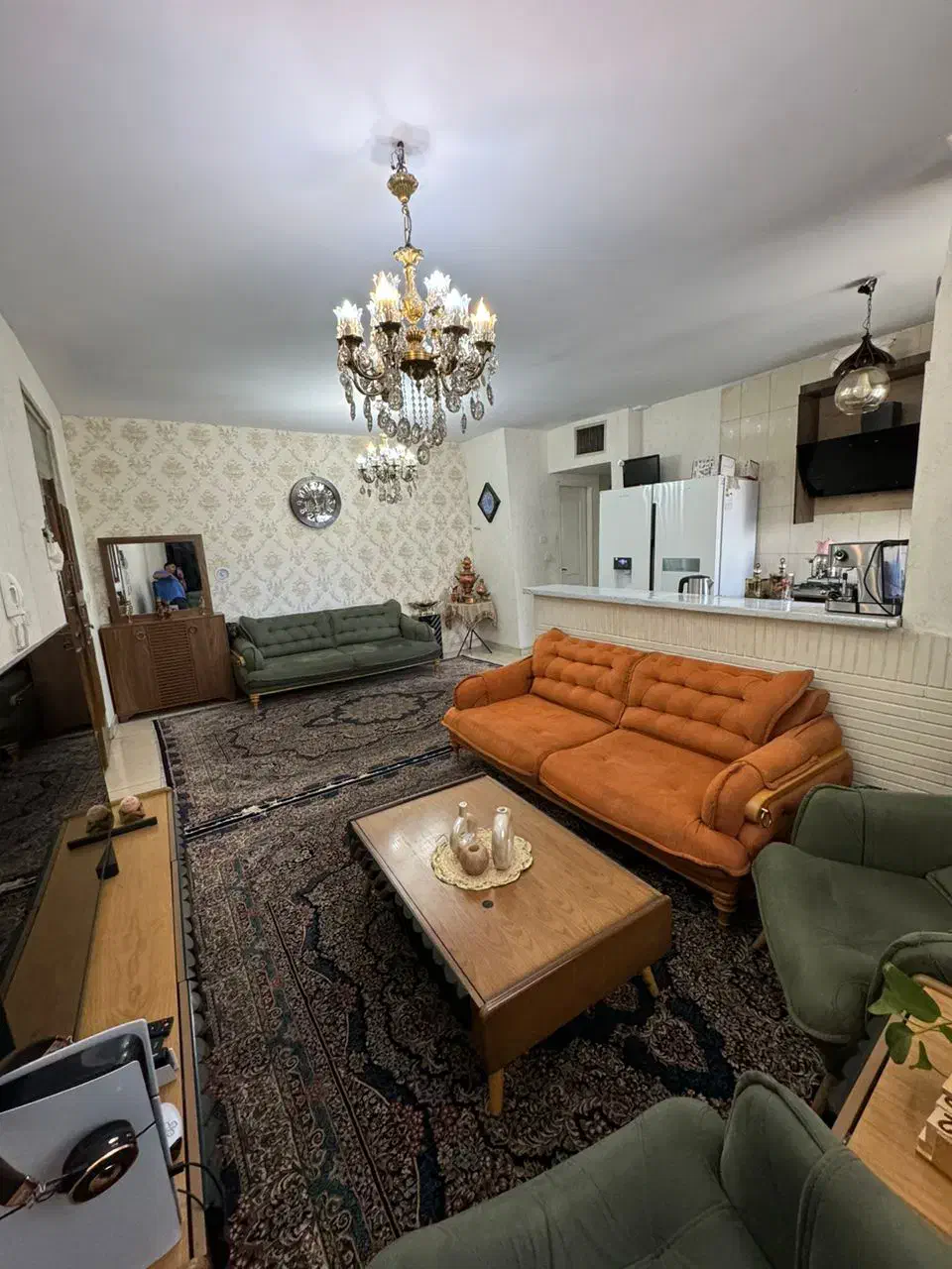 ۵۵ متر // سالن پرده خور // یک خواب تهرانسر|فروش آپارتمان|تهران, باشگاه نفت|دیوار