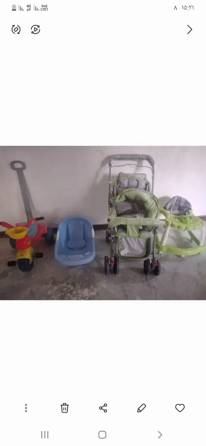 ست نوزادی|کالسکه و لوازم جانبی|بندر ماهشهر, |دیوار