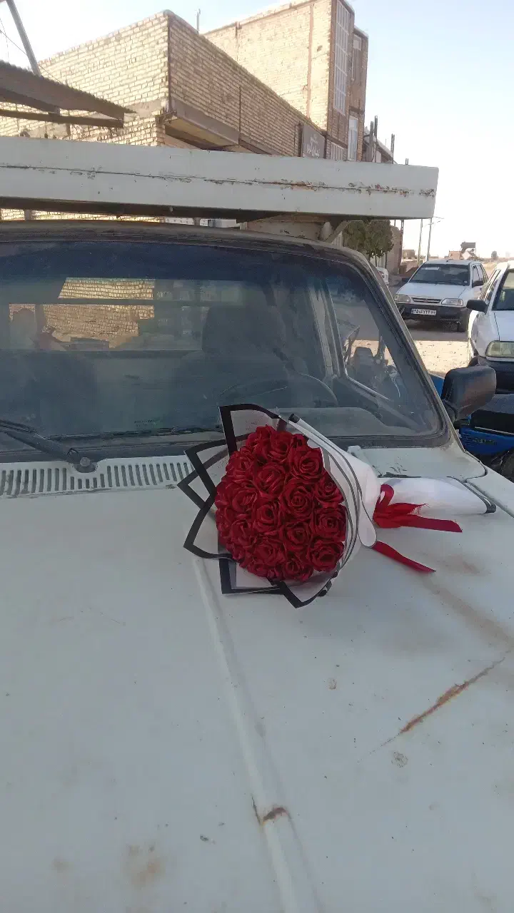 گل ربانی|گل مصنوعی|نیشابور, فضل|دیوار