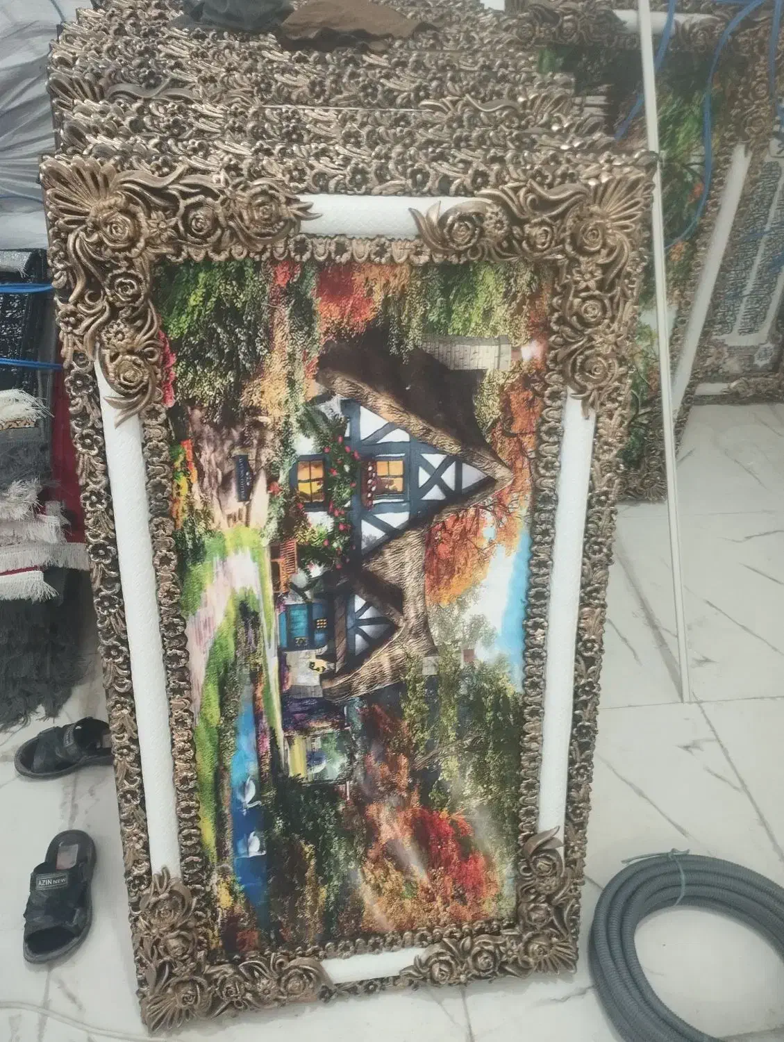 تابلو فرش ۱۲۰۰شانه|تابلو فرش|بجنورد, |دیوار