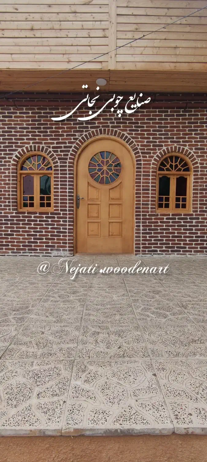 درب و پنجره و تخت و کلبه چوبی سنتی|مصالح و تجهیزات ساختمان|رشت, پسیخان|دیوار