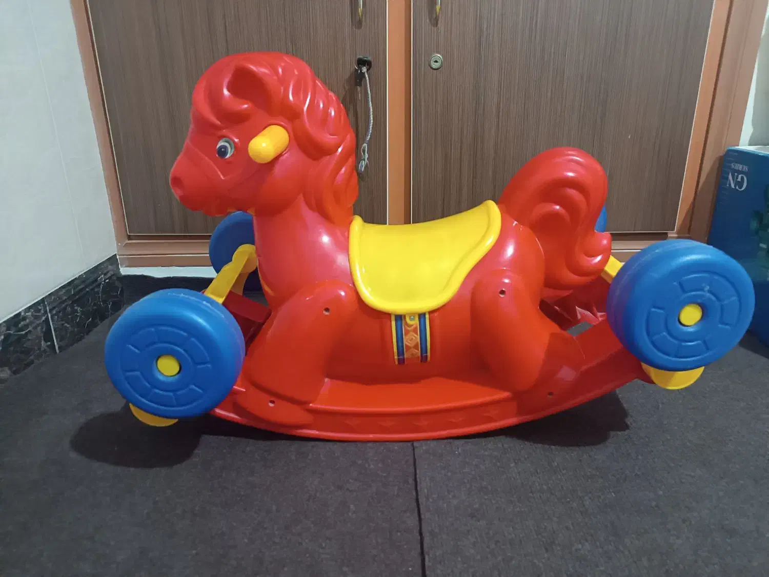 اسب چرخدار دوحالته خوشگل|اسباب‌‌بازی|گنبد کاووس, |دیوار