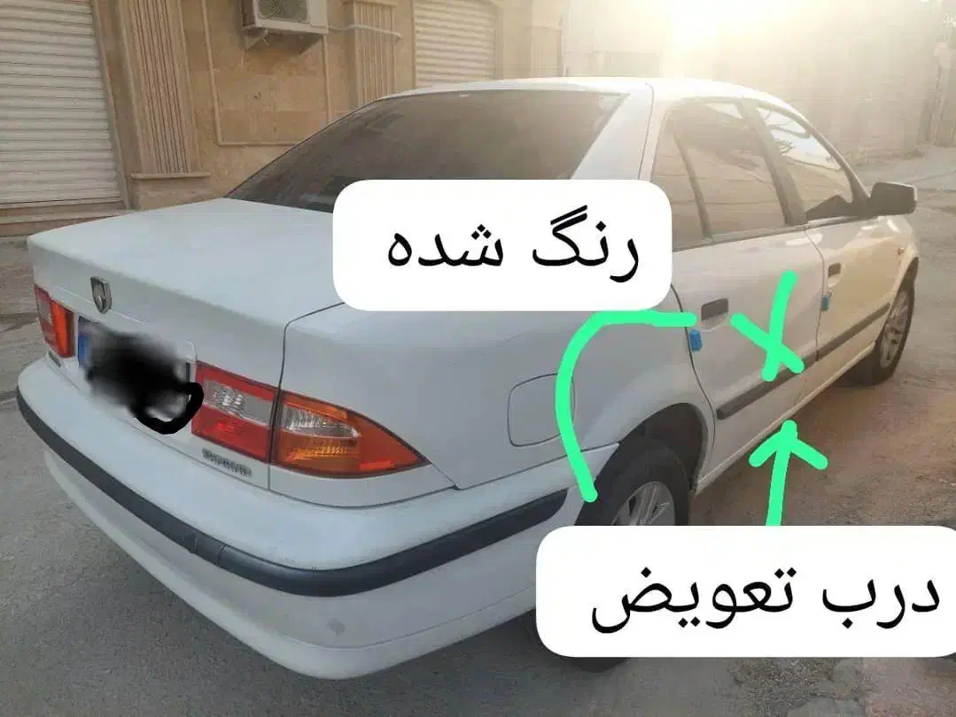 سمند EFVدوگانه شرکتی مدل ۹۶|خودرو سواری و وانت|یاسوج, |دیوار