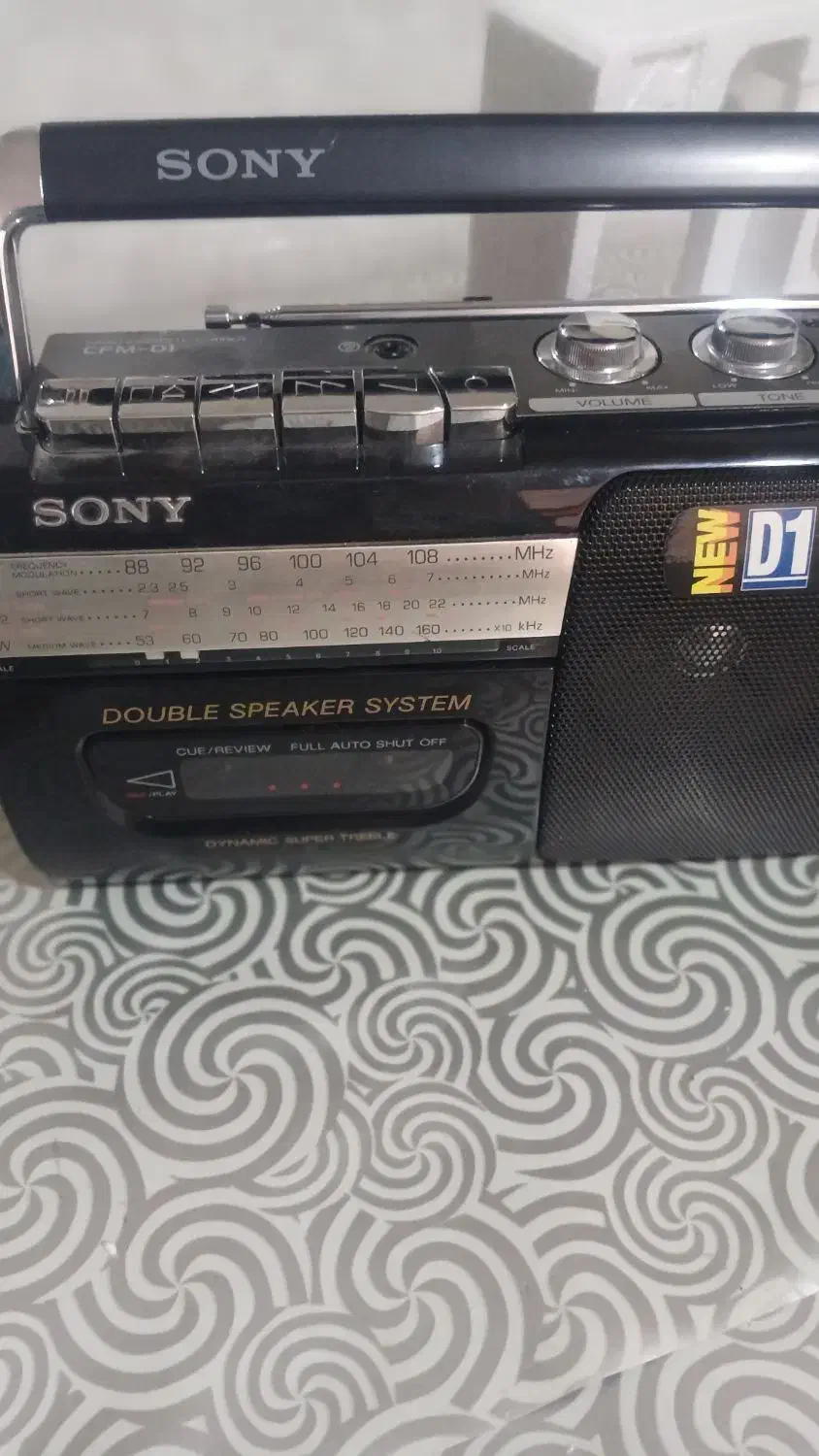 رادیو ضبط سونی آنتیک|سیستم صوتی خانگی|خمین, |دیوار