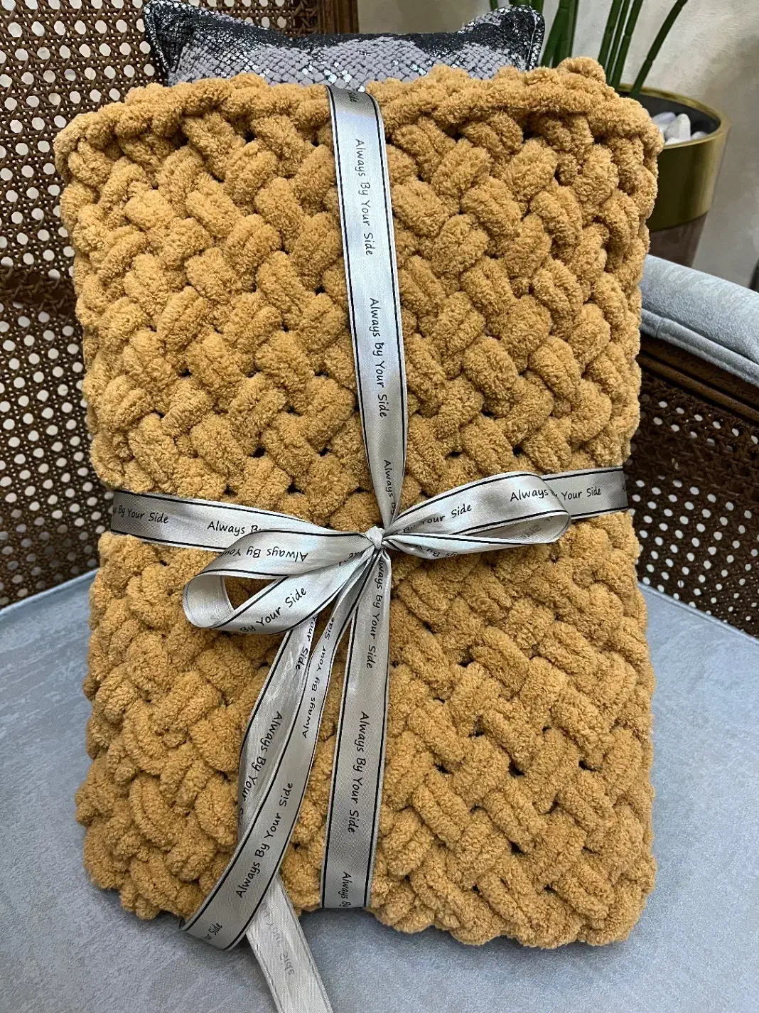 پتوپافی بافت  نوزاد مدل حصیری|رختخواب، بالش، پتو|اراک, |دیوار