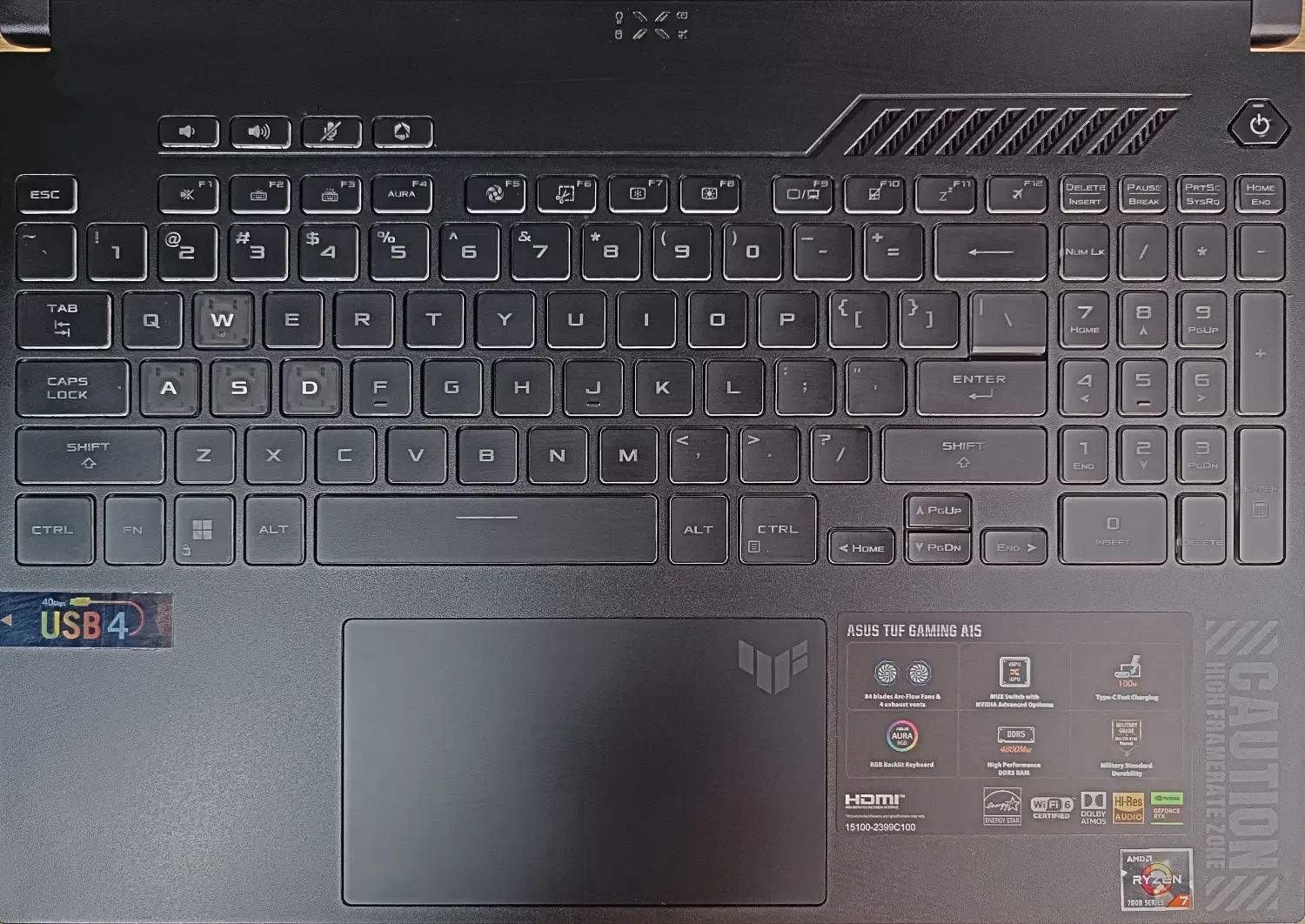 لپ تاپ گیمینگ - رم 16 - 4060 - یک ترا - رایزن 7 HS|رایانه همراه|مشهد, ارشاد|دیوار