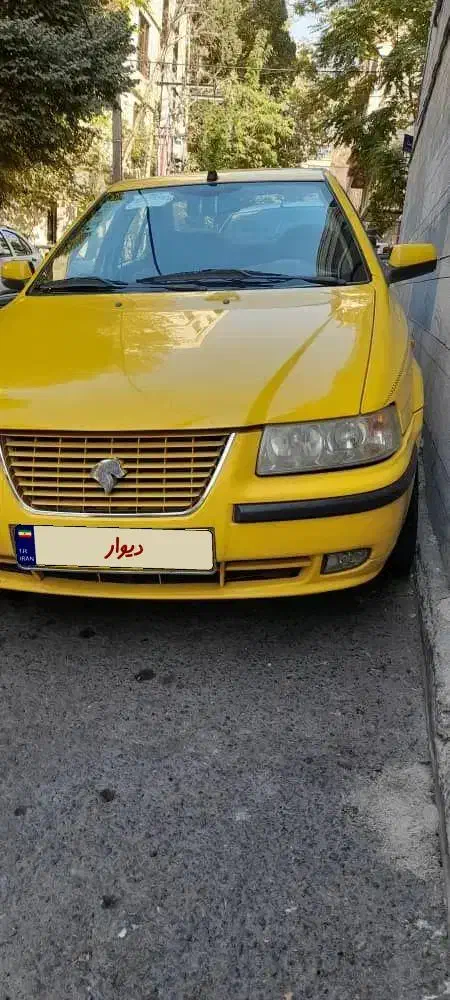تاکسی سمند ef7 دوگانه سوز  خط پیشوا به ورامین|خودرو سواری و وانت|ورامین, ورامین|دیوار