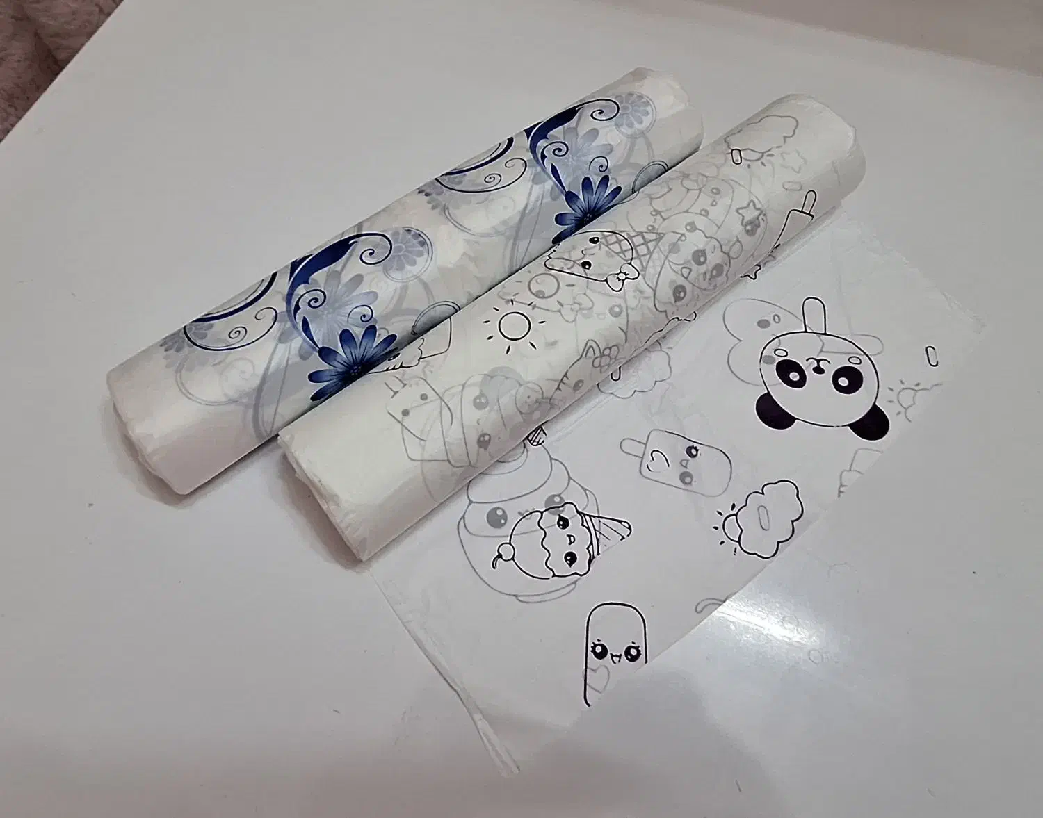 سفره یکبار مصرف.پلاستیک زباله و فریزر|سفره، حوله، دستمال آشپزخانه|کازرون, |دیوار