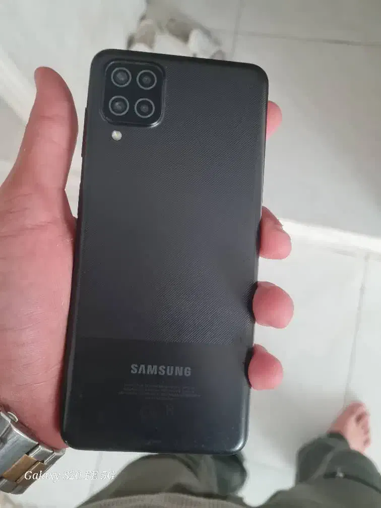 سامسونگ Galaxy a12 128 gig رام 6 با کارتن و انتقال|موبایل|تهران, وردآورد|دیوار