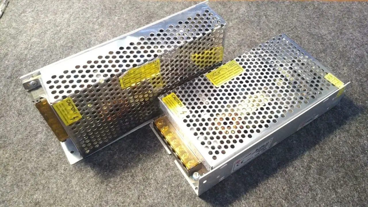 آداپتور LED ترانس سوئیچینگ بدنه فلزی 12V-15A|مصالح و تجهیزات ساختمان|تبریز, |دیوار