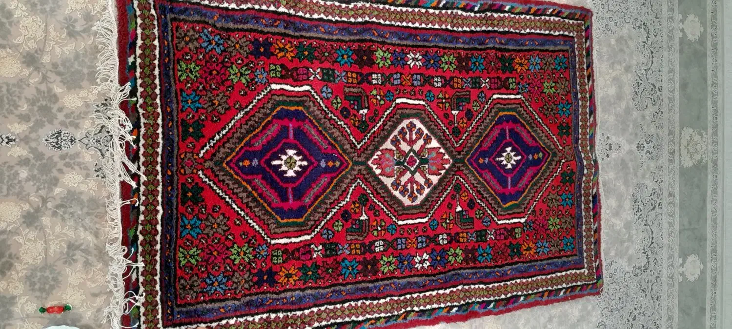 قالی با پشم گوسفندی|فرش|قم, ولیعصر|دیوار