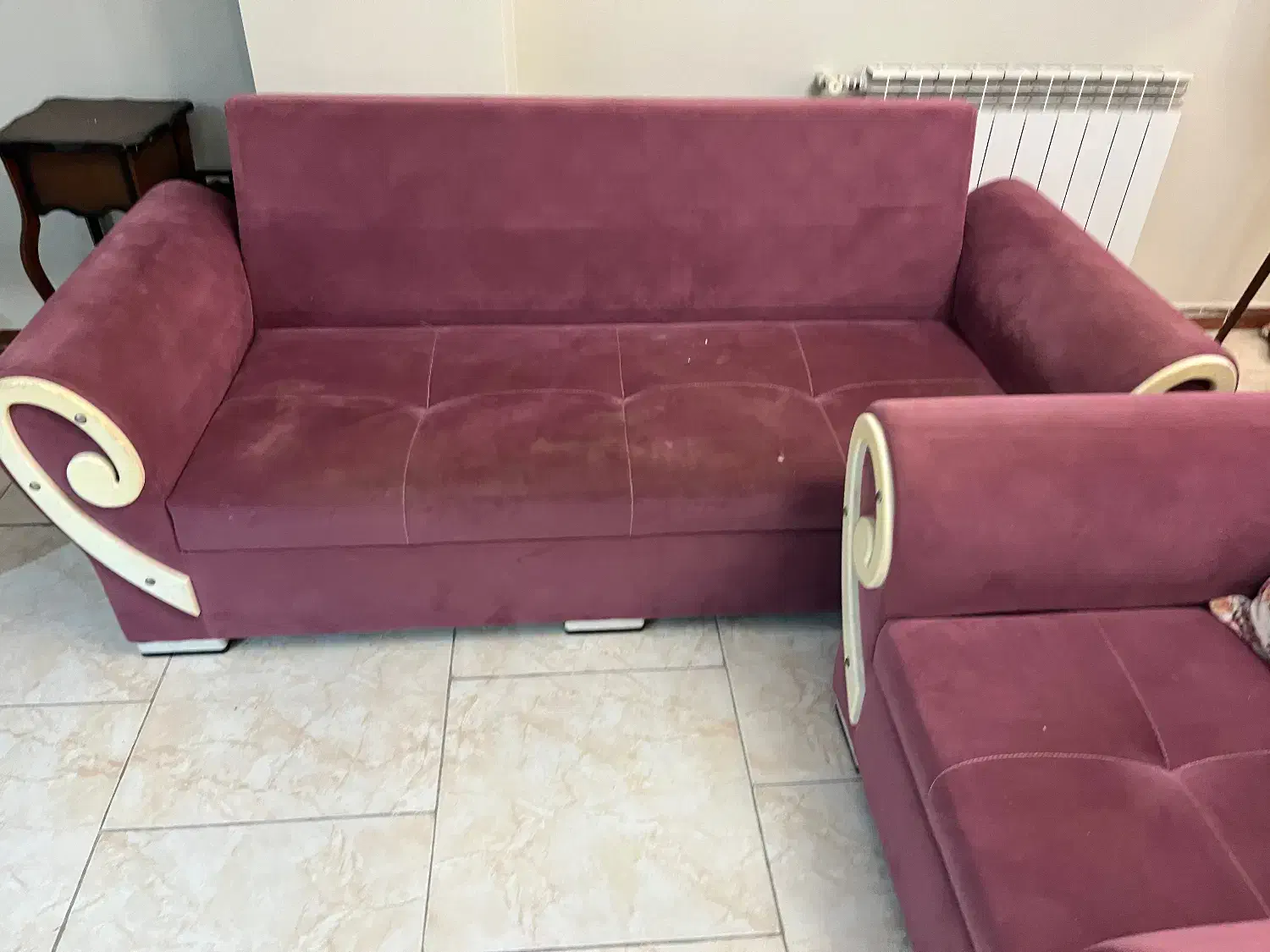 مبل راحتی|مبلمان خانگی و میز عسلی|رشت, کاکتوس|دیوار