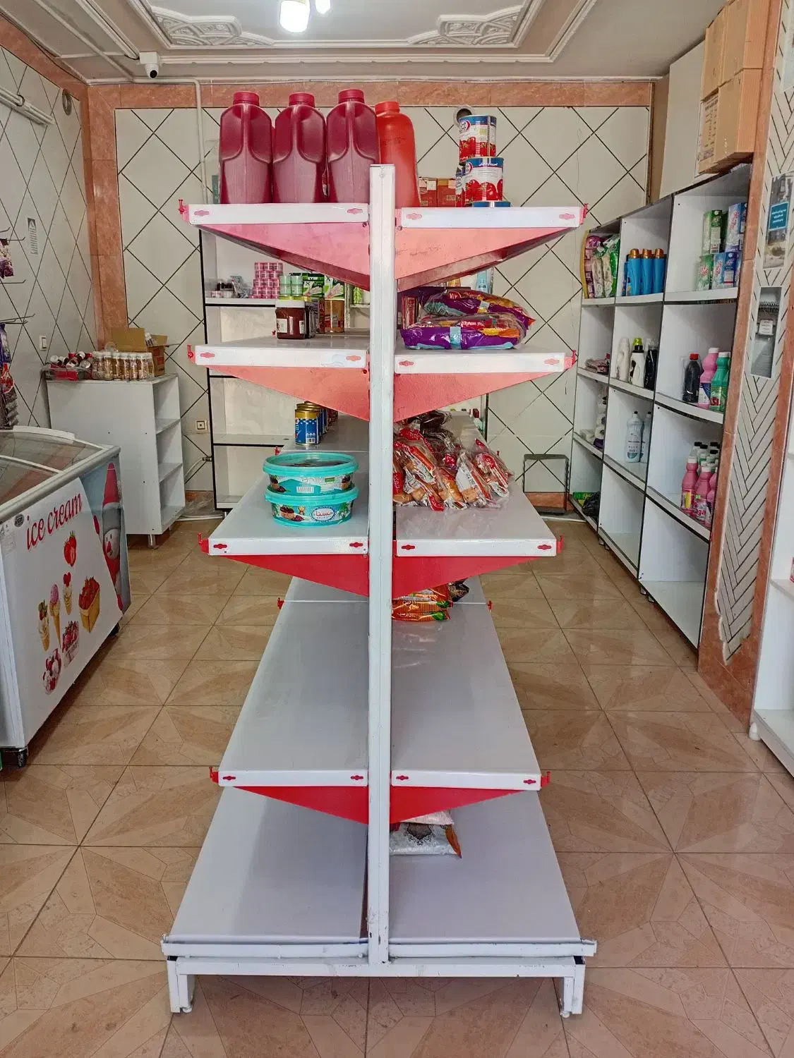 قفسه فلزی استند دومتری|فروشگاه و مغازه|پیر بکران, |دیوار