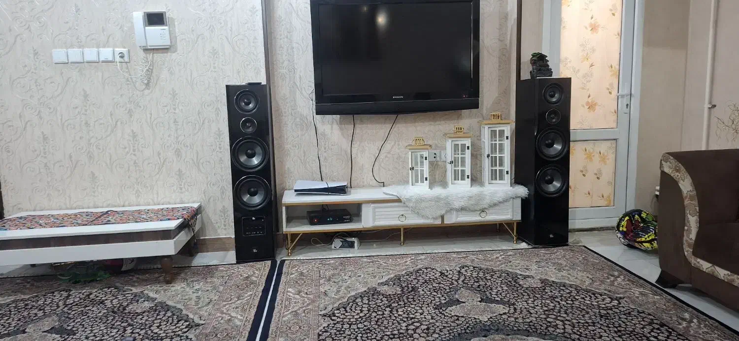 یک جفت اسپیکر|سیستم صوتی خانگی|اهواز, شهرک حفاری|دیوار