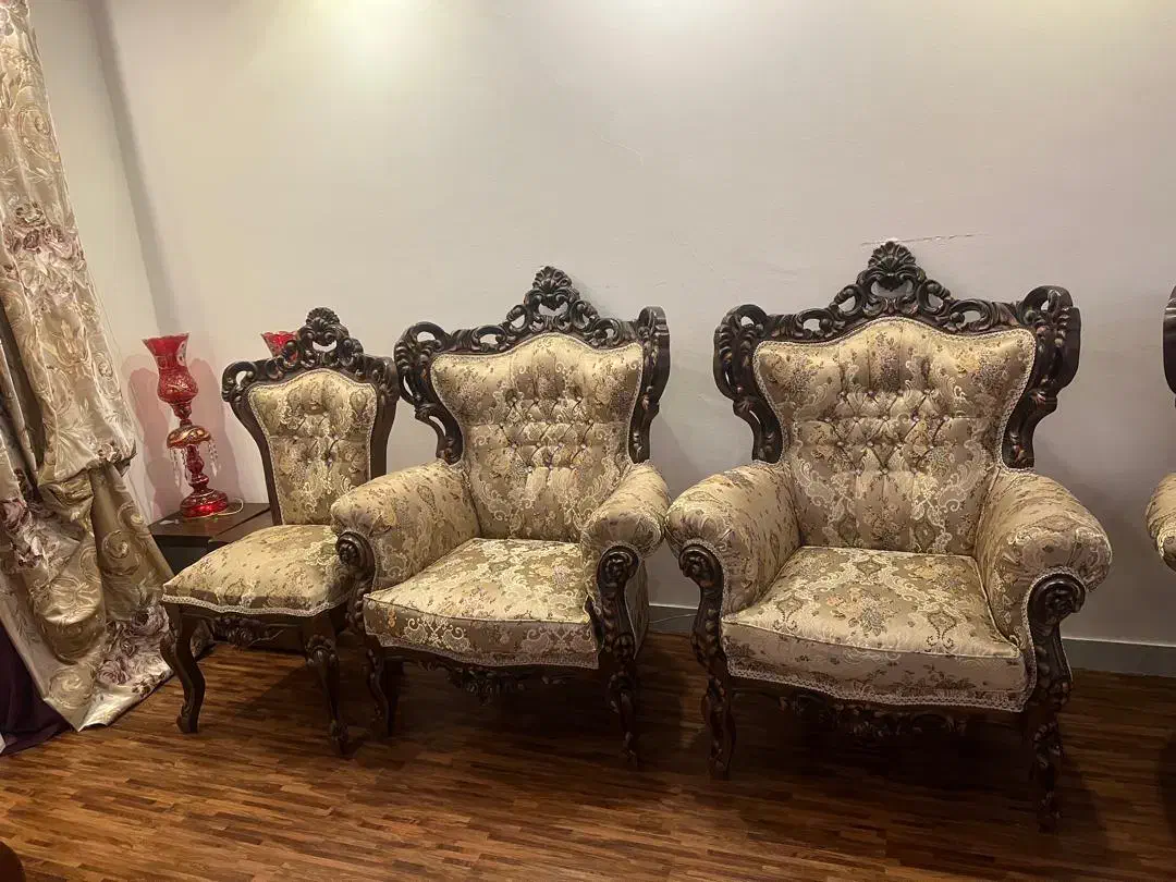 مبلمان سلطنتی چوب راش مناسب ویلا و خانه شما|مبلمان خانگی و میز عسلی|بندرعباس, |دیوار