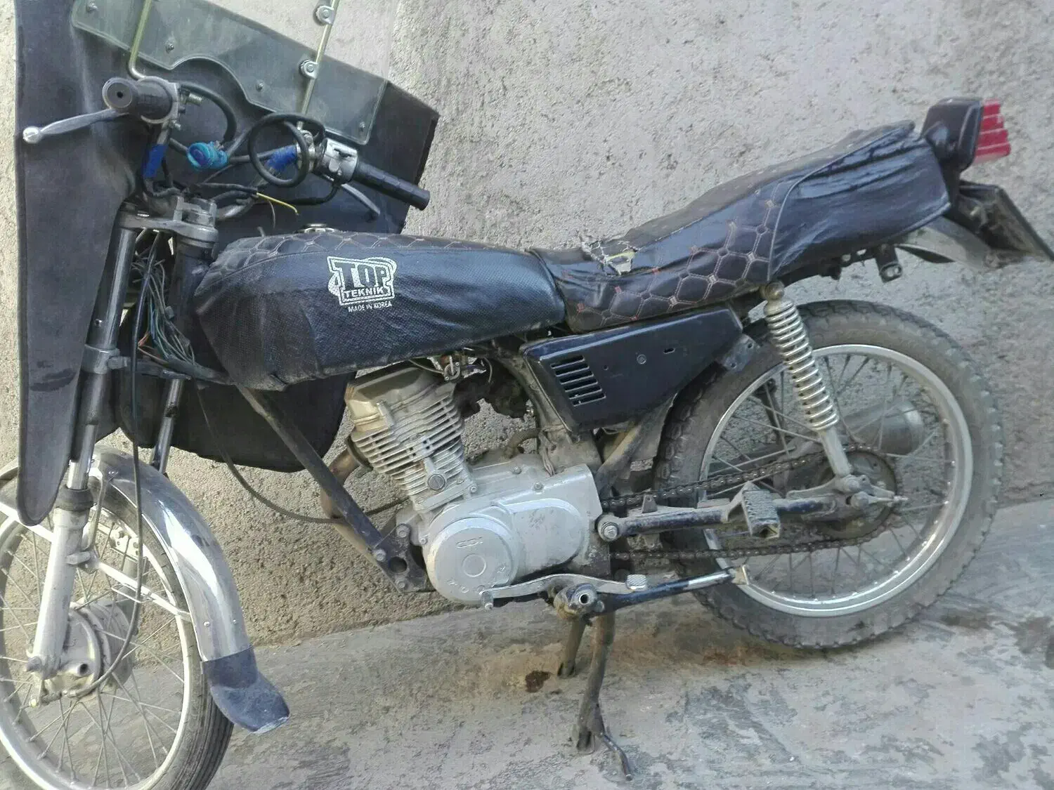 موتورمزایده 125تازه تعمیر|موتورسیکلت|قروه, |دیوار