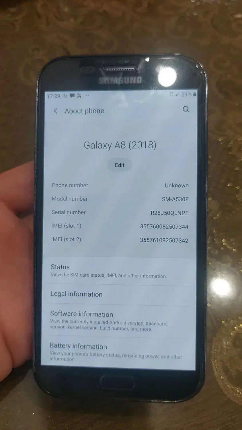 A7 2017|موبایل|تهران, سازمان آب|دیوار