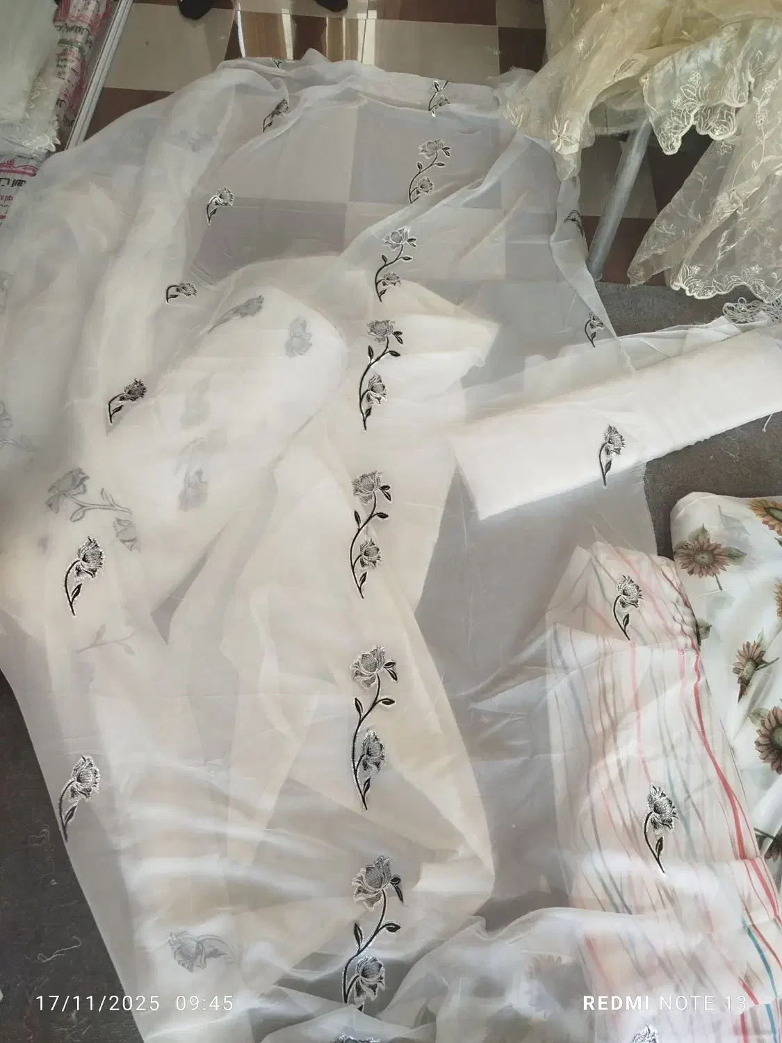 پارچه پرده ای|پرده، رانر، رومیزی|یزد, |دیوار