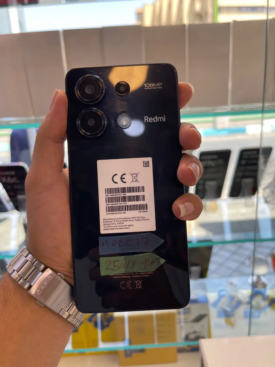 NOTE13 256/8|موبایل|اصفهان, گلزار|دیوار
