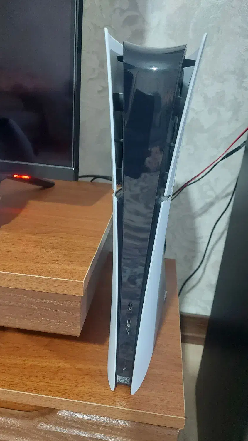 Ps5 slim 1T دو دسته اورجینال|کنسول، بازی ویدئویی و آنلاین|گرمسار, |دیوار