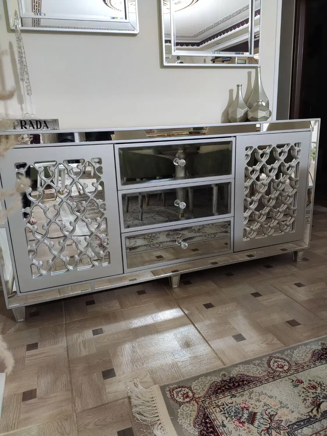 میز تلویزیون و آینه کنسول|بوفه، ویترین، کنسول|سنندج, |دیوار