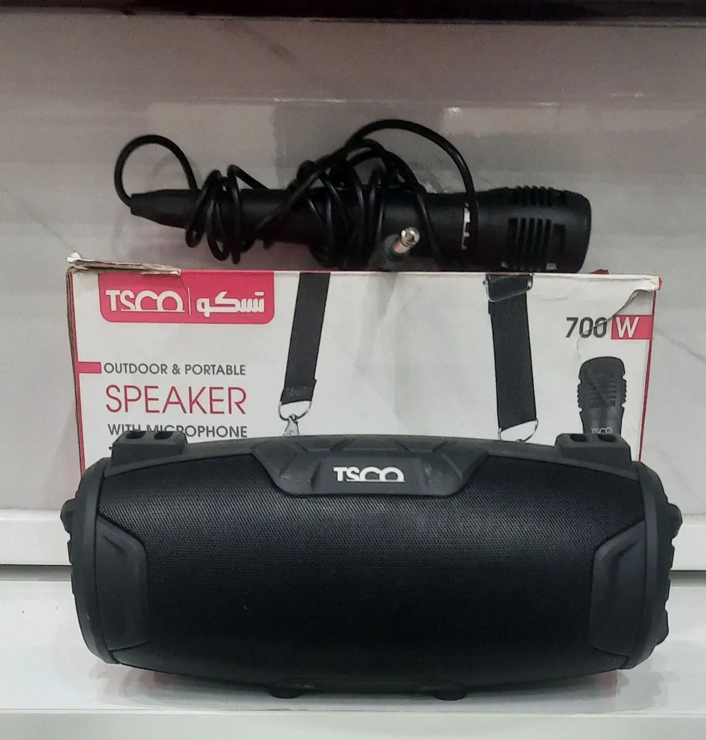 اسپیکر قابل حمل بلوتوثی تسکو|پخش‌کننده همراه|دزفول, |دیوار